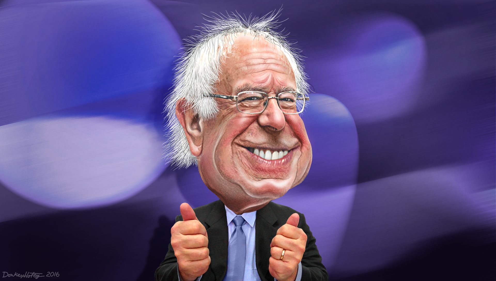 Bernie-Caricature
