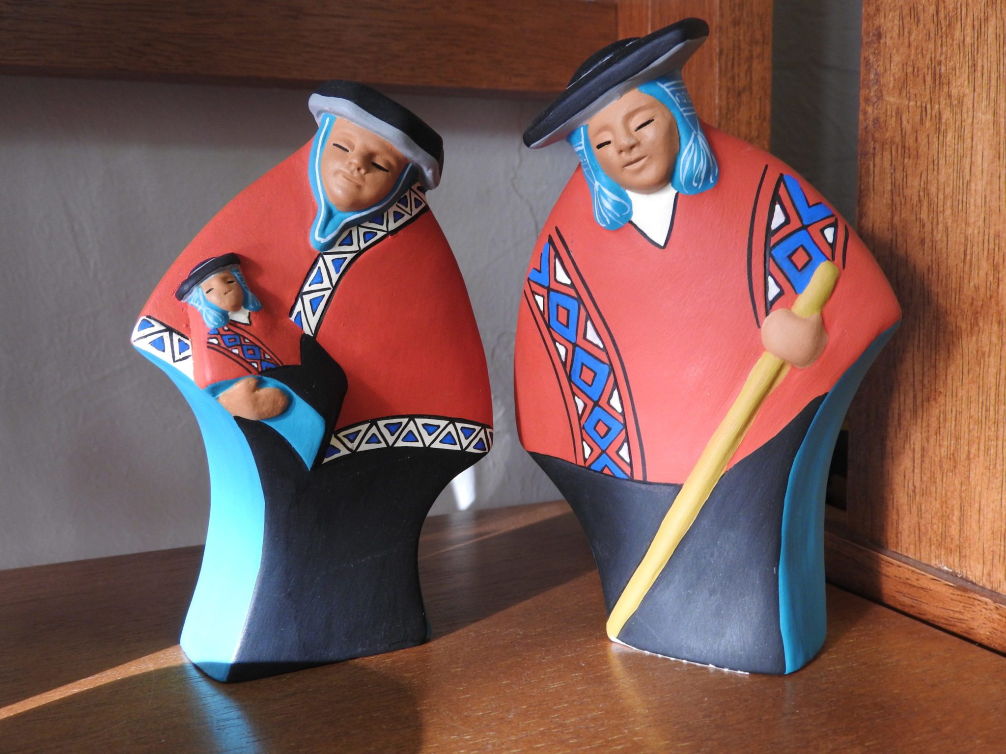 One of many Nativities available at the Market – this one from Peru